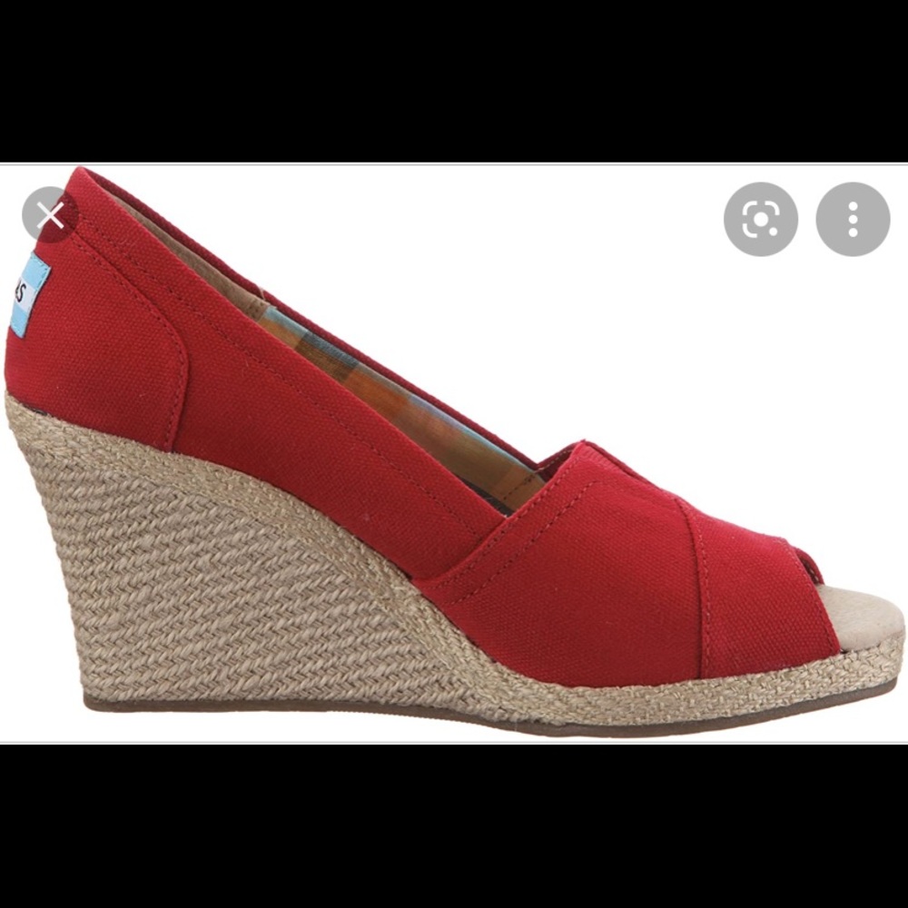 TOMS Calypso canvas Wedge heel